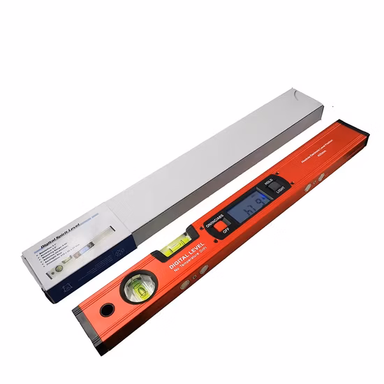 360 Degree Digital Protractor Angle Finder Inclinometer Electronic Level with Magnets Level Angle Slope Test Ruler 400mm